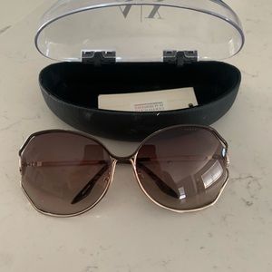 Armani Exchange Feminine Round Sunglasses